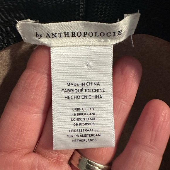 Anthropologie Tan Fedora Hat - Picture 7 of 9